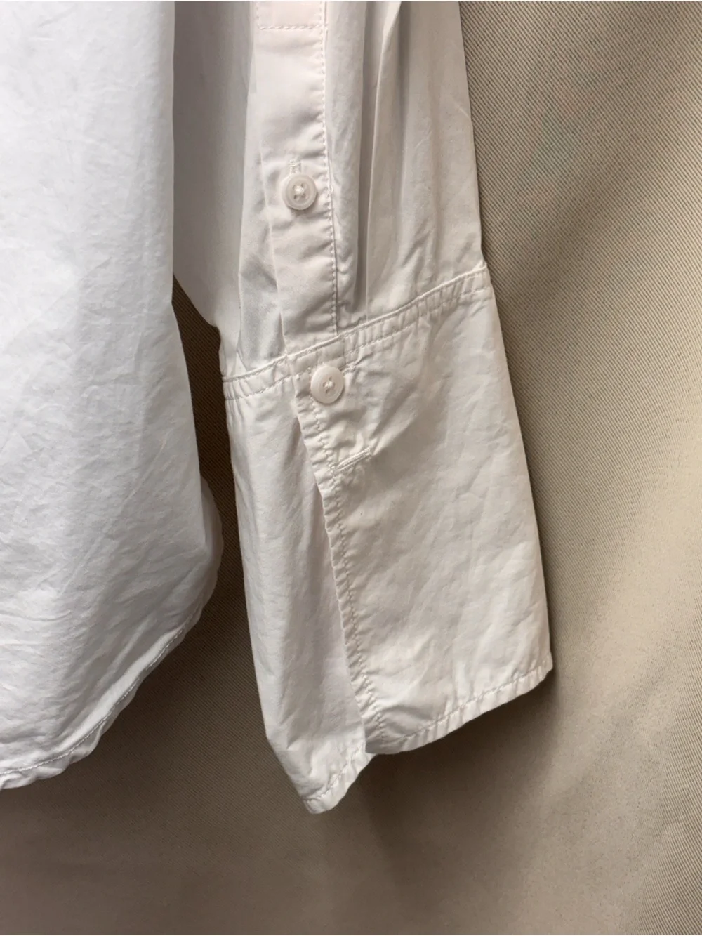 J.Crew Garçon classic button-down shirt in white organic cotton poplin Size 12